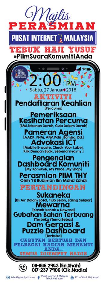 Poster Perasmian THY