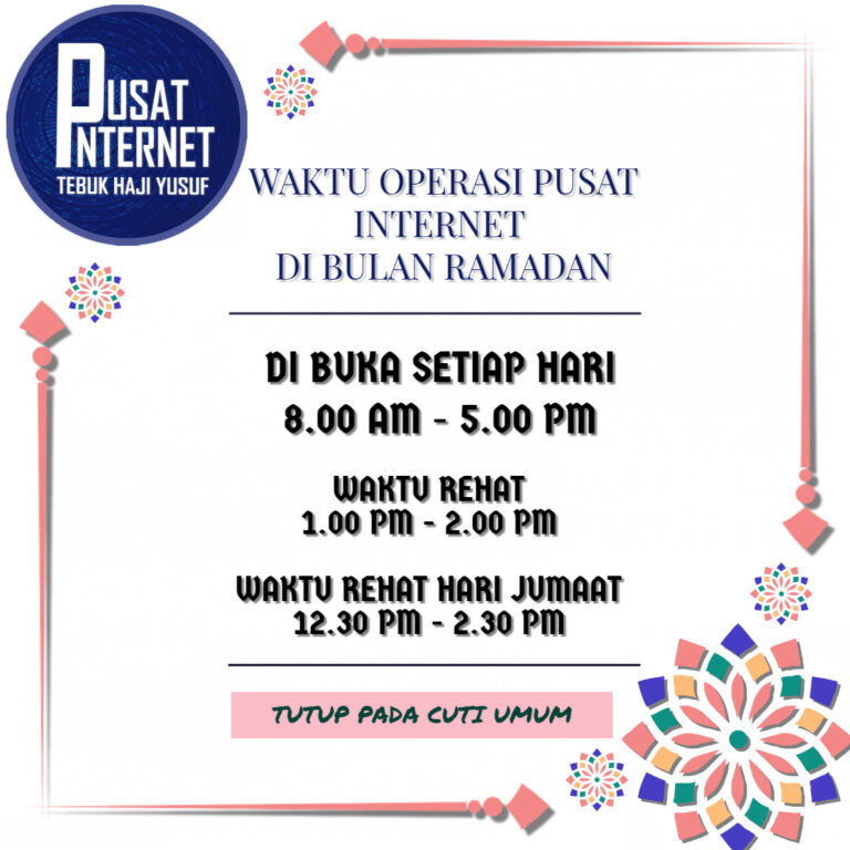 jadual operasi bulan puasa 2019