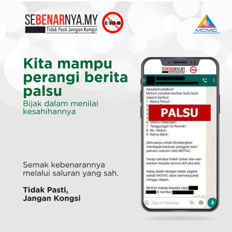 shah perangi berita palsu